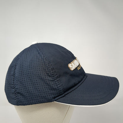 Sand Creek Golf Course Strapback Hat Blue One Size Adjustable American Dry Goods