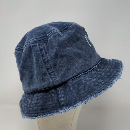 Maui Pineapple Bucket Hat Blue OSFM Embroidered David And Young W/Tags