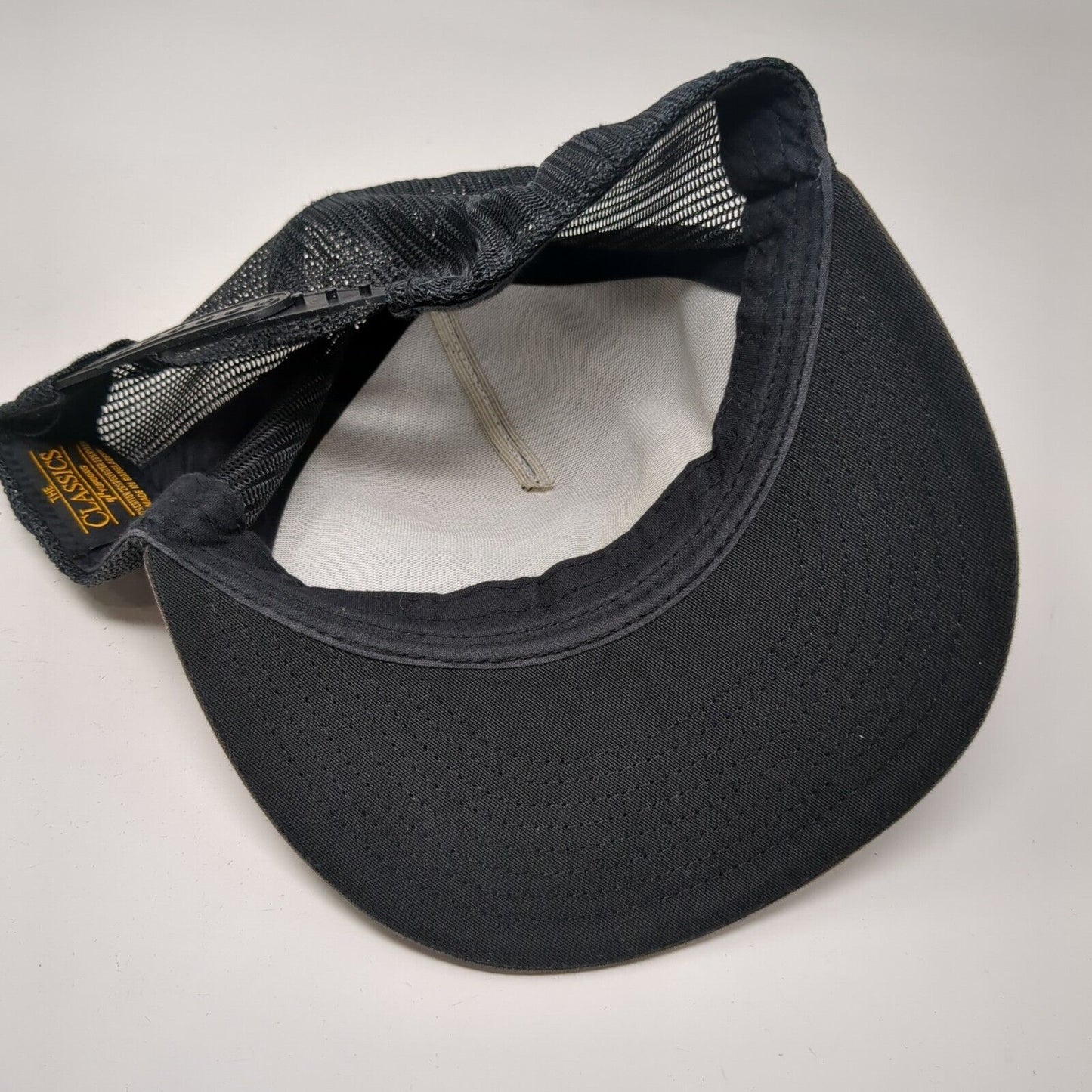 Independent Board Bin Snapback Trucker Hat Black OSFA Mesh Back Yupoong