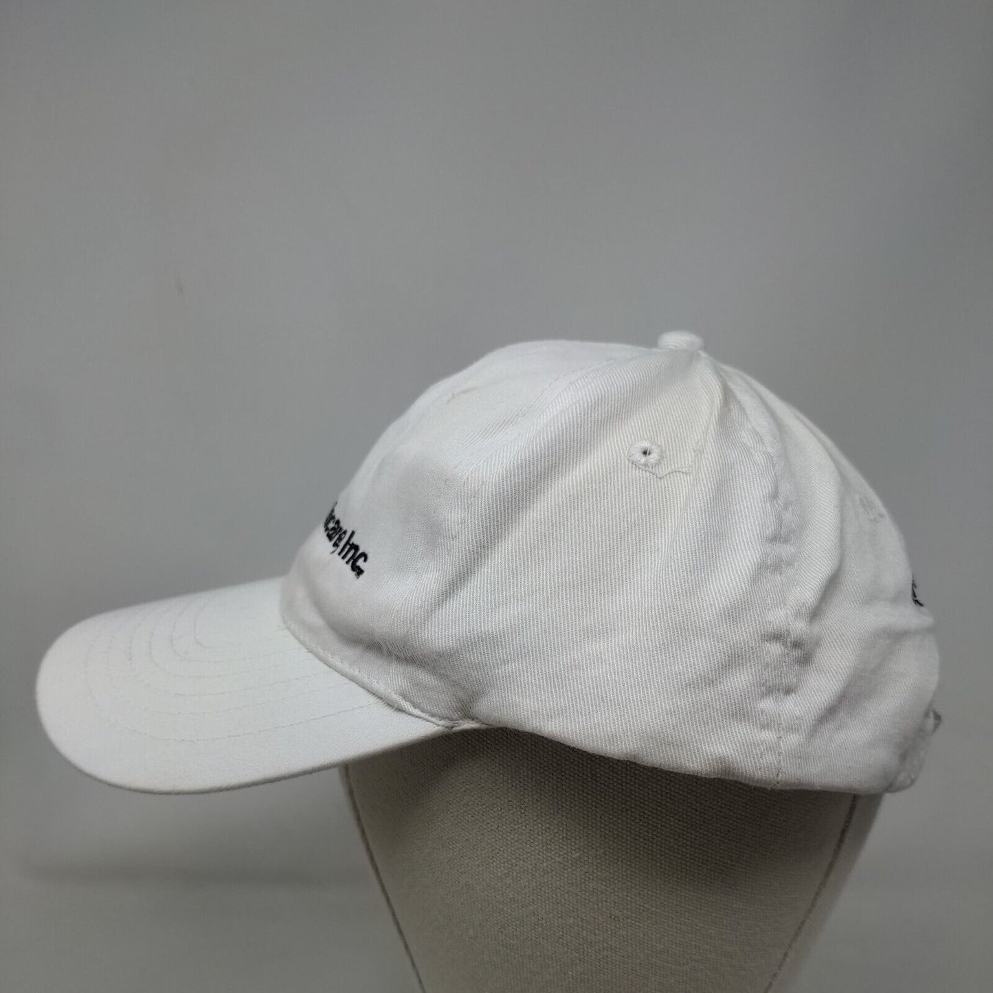 Fujisawa Healthcare Inc Slideback Hat White OSFA Embroidered 6 Panel
