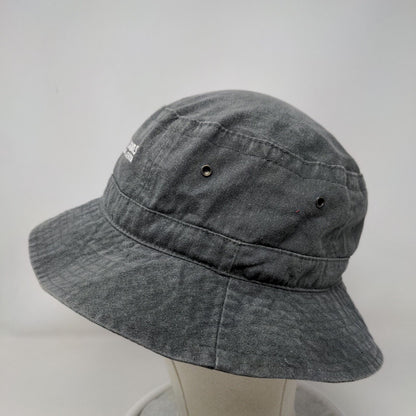Highland Lakes Camp & Conference Center Bucket Hat Gray L/XL Fahrenheit