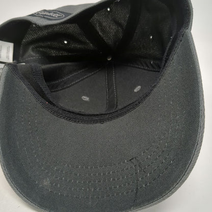 Peterbilt Baseball Cap Gray One Size Fitted American Flag Logo Polyester Hat