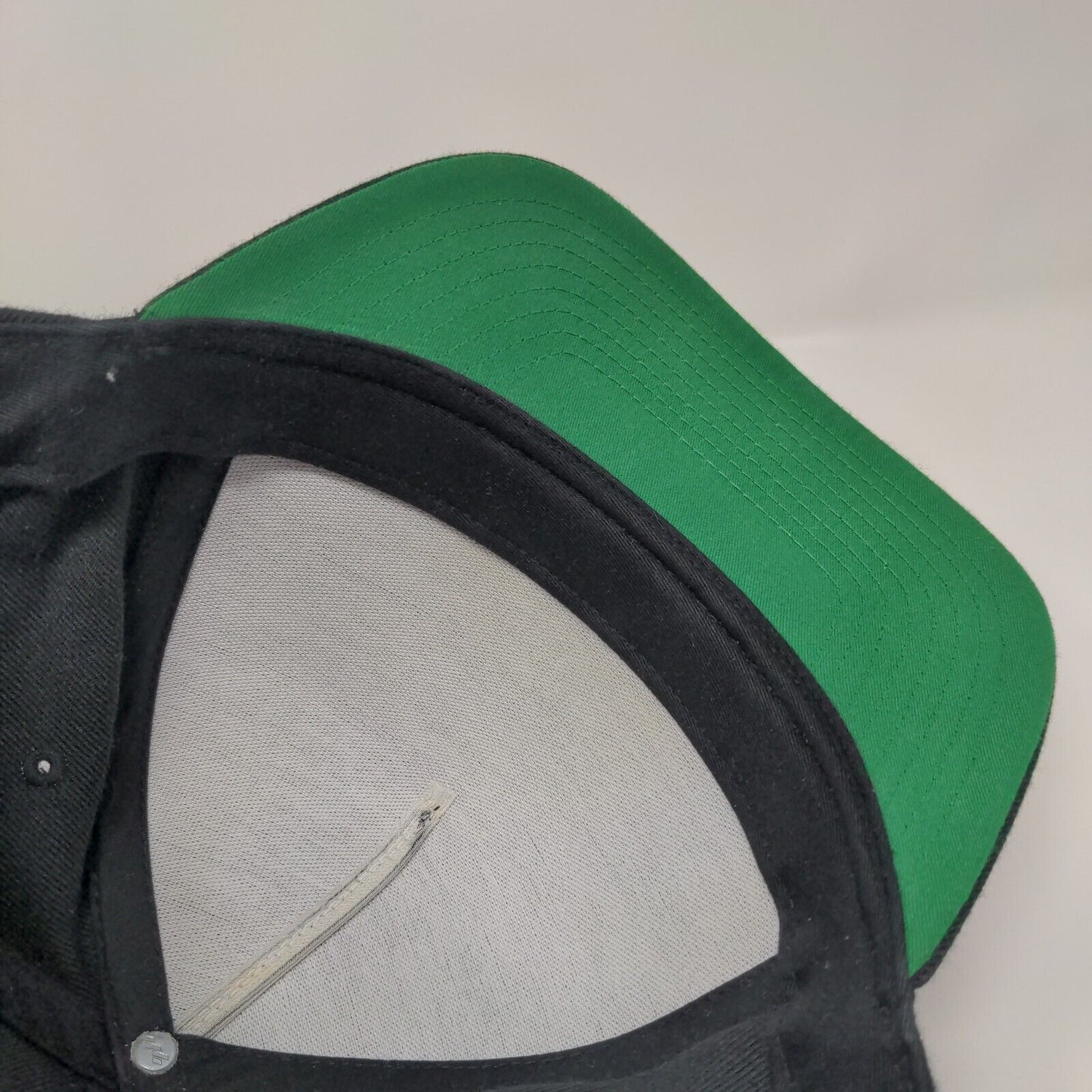 The Shed Snapback Hat Black One Size Adjustable The Classics Yupoong