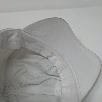 Lady Hagen Tie Back Hat White One Size Golf Tee Rhinestone 6 Panel
