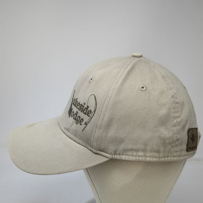 Dri Duck Baseball Cap Beige One Size Lakeside Lodge Idaho Fish Fishing Hat Trout