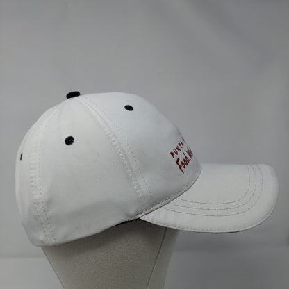 Punta Mita Food Wine & Golf Strapback Hat White OSFA Embroidered