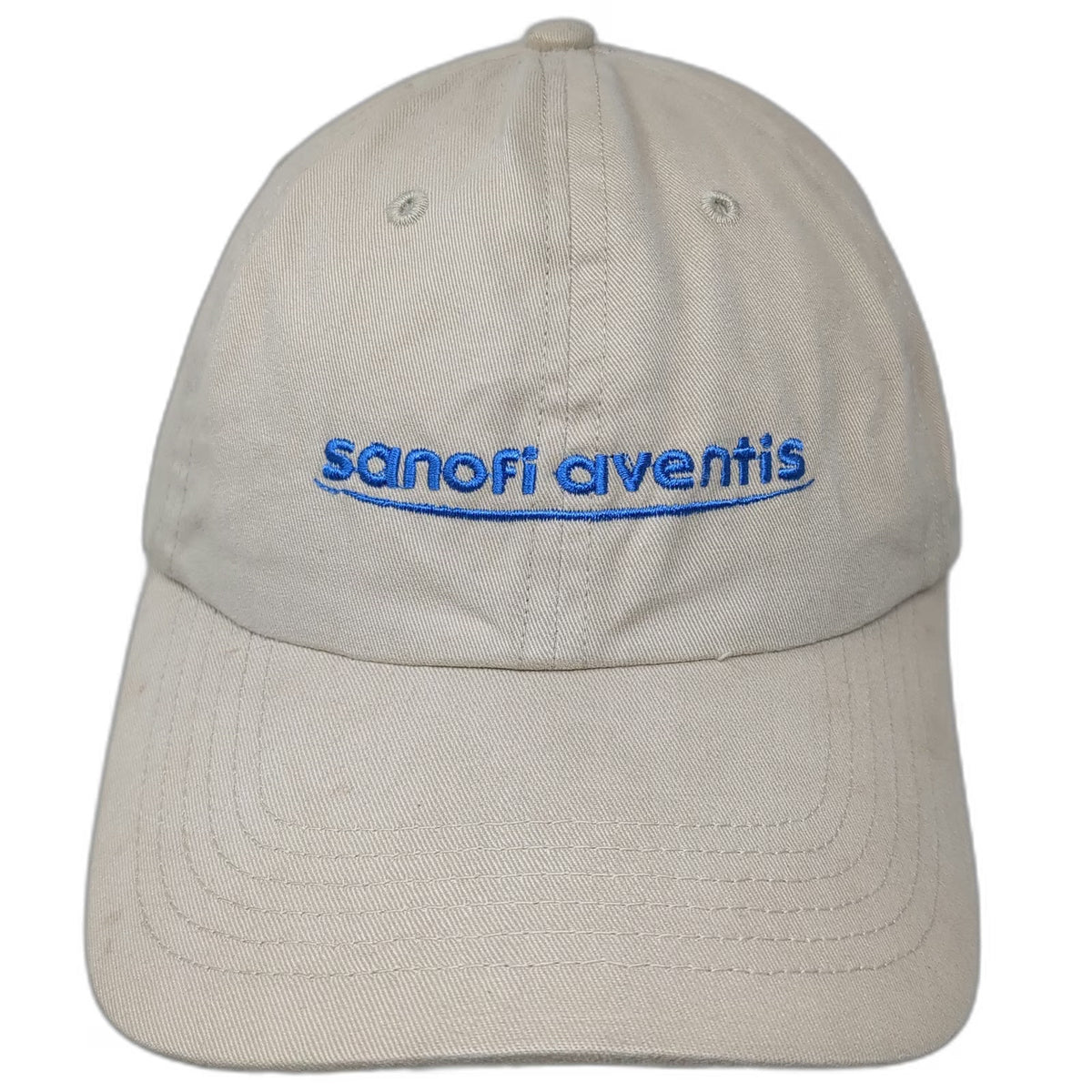 X-BIG Baseball Cap Beige One Size Sanofi Aventis Pharma Hat Slideback Cotton