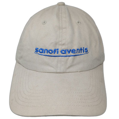 X-BIG Baseball Cap Beige One Size Sanofi Aventis Pharma Hat Slideback Cotton