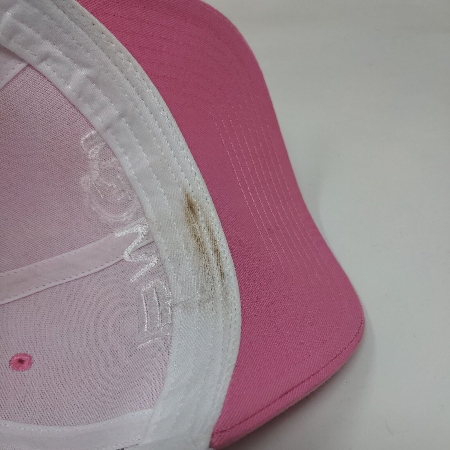 WEI Wright Excavating Inc Mesh Back Trucker Hat Pink One Size Richardson