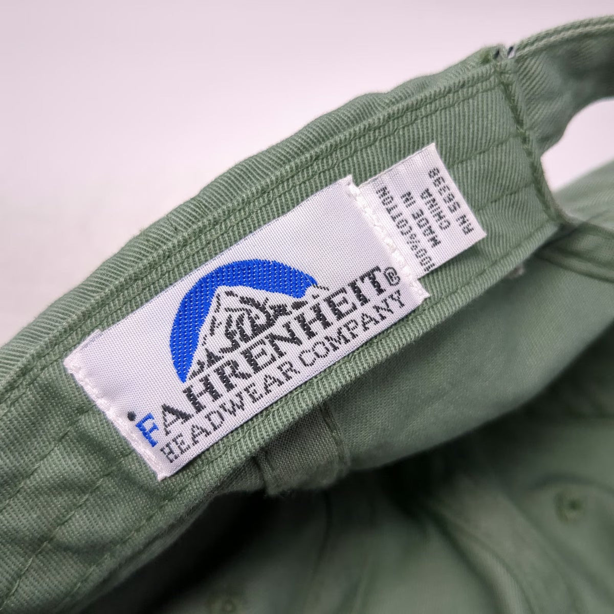 Fahrenheit West Point US Military Academy Hat Green Baseball Cap OSFM Slideback