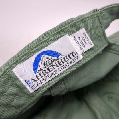 Fahrenheit West Point US Military Academy Hat Green Baseball Cap OSFM Slideback