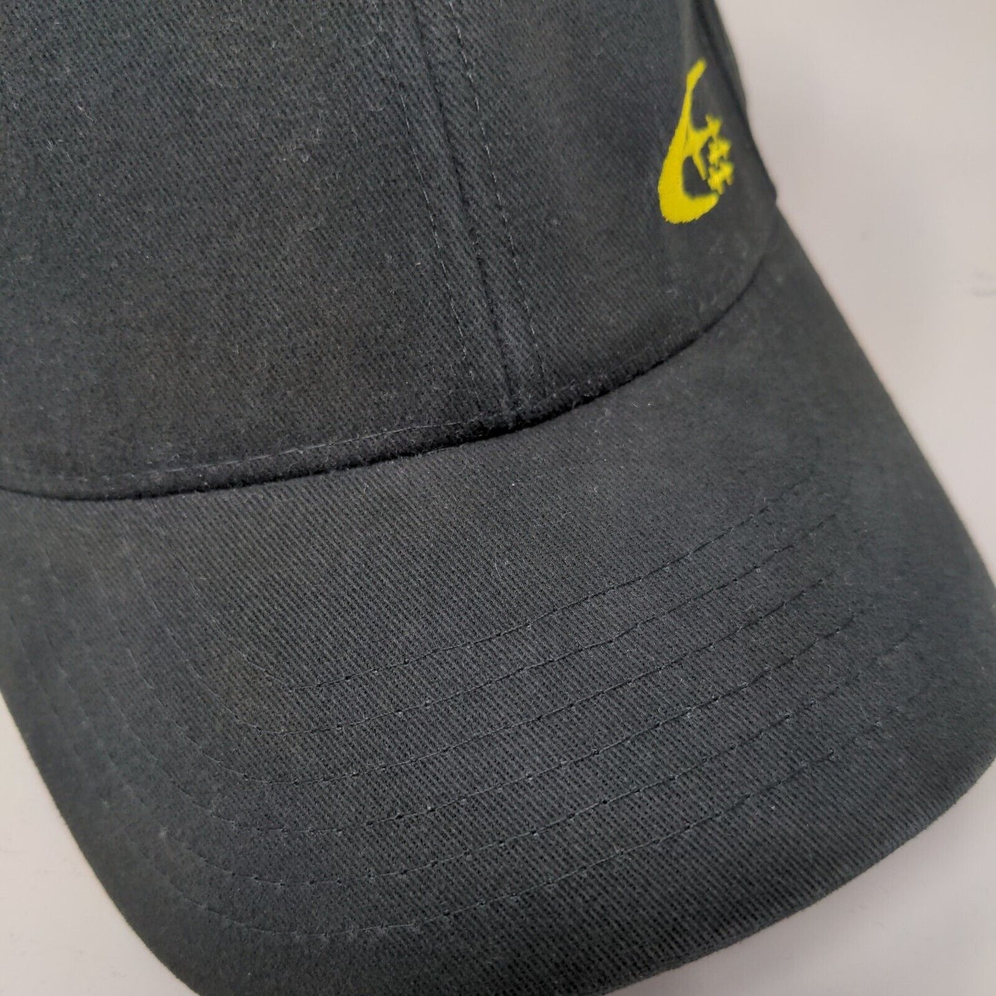 Subaru Snapback Hat Black OSFM Adjustable Embroidered Solid 6 Panel