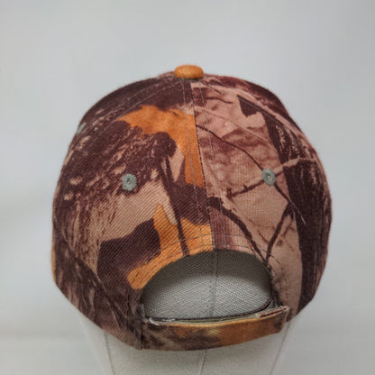 Duck Dynasty Camo Strapback Hat Multicolor OSFA Embroidered Logo