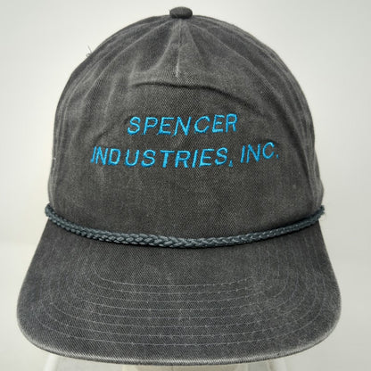Head To Toe 5 Panel Gray Hat One Size Snapback Spencer Industries Inc Rope