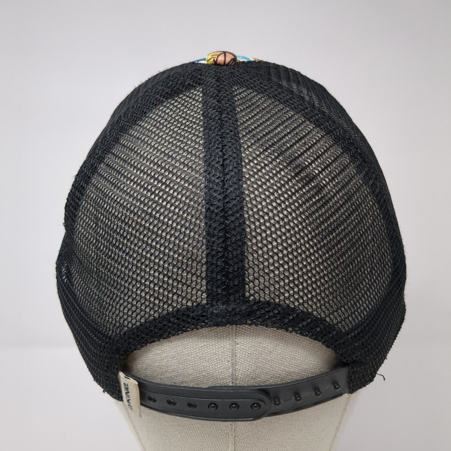 Da Kine Hawaii Snapback Trucker Hat Multi One Size Mesh Back Palm Tree