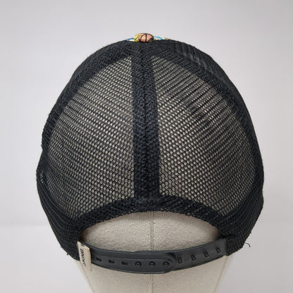 Da Kine Hawaii Snapback Trucker Hat Multi One Size Mesh Back Palm Tree