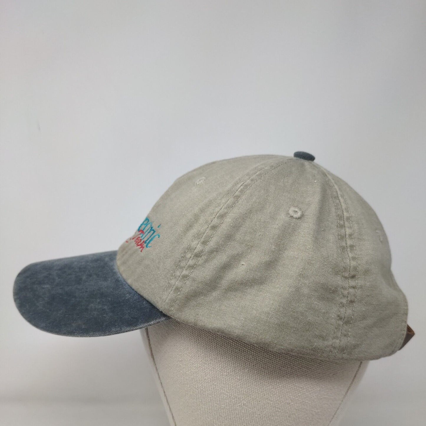 APG Electric Fishing Team Slideback Hat Tan One Size Adjustable Embroidered