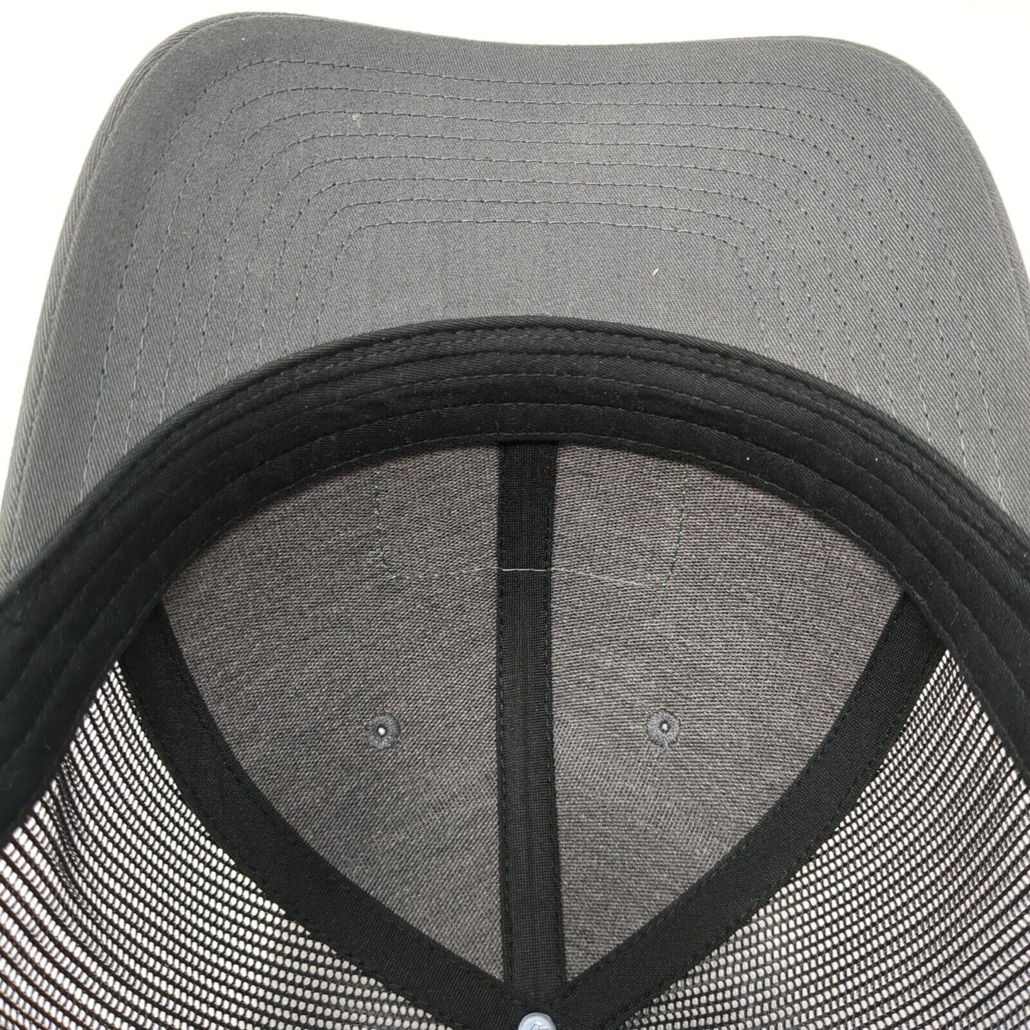 What's Next Fully Promoted Snapback Trucker Hat Gray One Size Mesh Back