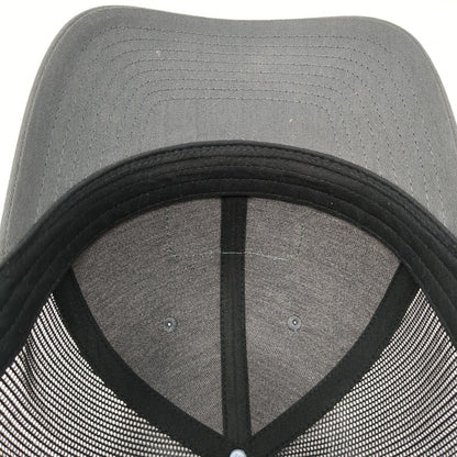 What's Next Fully Promoted Snapback Trucker Hat Gray One Size Mesh Back