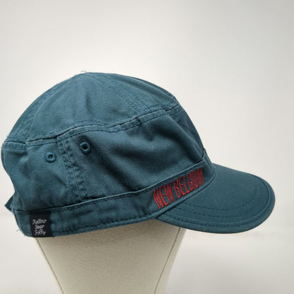 New Belgium Brewing Army Cap Blue Red One Size Fat Tire Bicycle Beer Craft Hat