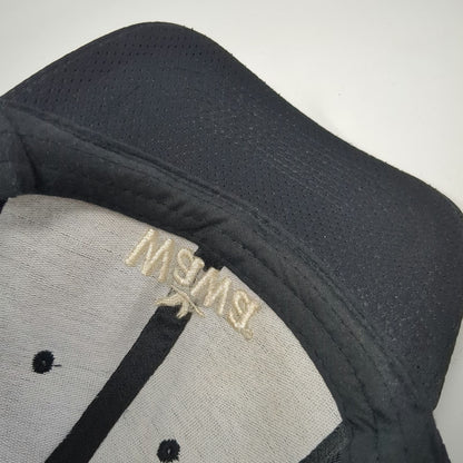 Wawa Baseball Cap Black One Size All Over Mesh Embroidered Logo Strapback Hat