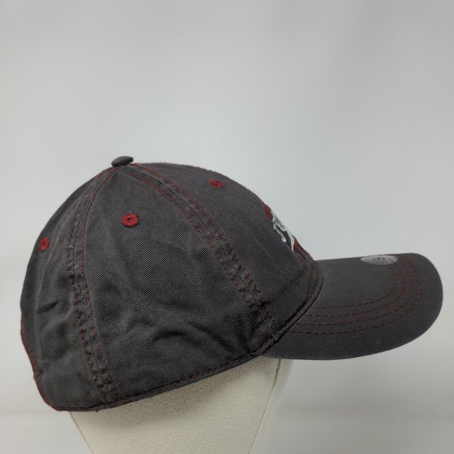 Prairie Mountain Slideback Hat Gray Small Embroidered Juneau Alaska Logo W/Tags