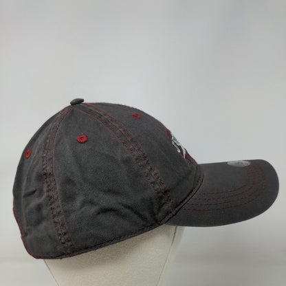Prairie Mountain Slideback Hat Gray Small Embroidered Juneau Alaska Logo W/Tags