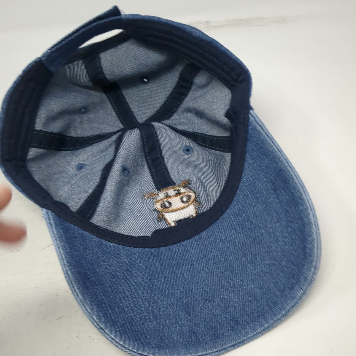 Baseball Cap Blue One Size i-Ready Curriculum Associates Denim Strapback Hat