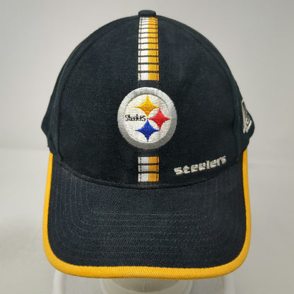 Logo Athletic Pittsburgh Steelers NFL Hat Black One Size Cap Slideback Pro Line