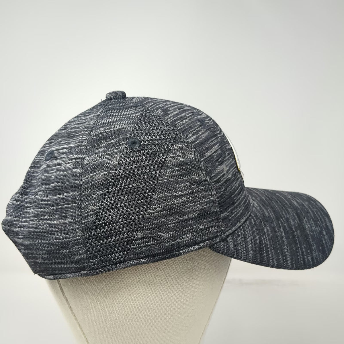 New Era Snapback Hat Gray OSFM Kevin Harvick NASCAR 4 Heathered 9FORTY Racing