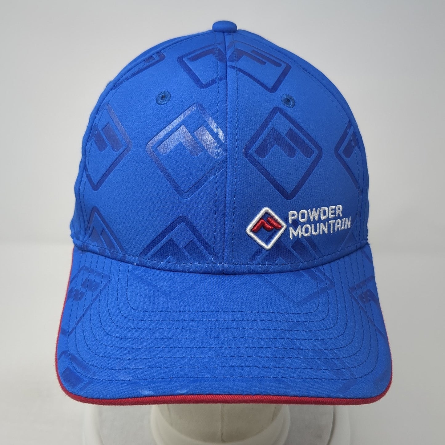 Powder Mountain Strapback Baseball Cap Blue One Size Adjustable The Game