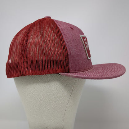 Honolua Surf Co Red Trucker Hat One Size Hawaii Aloha Living Patch Mesh Snapback