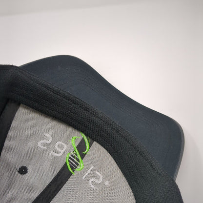 Sagis Strapback Hat Gray One Size Adjustable Embroidered Outdoor Cap