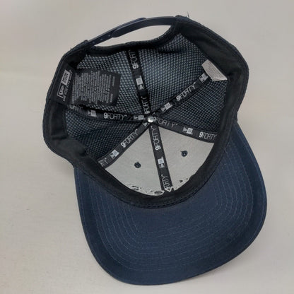Sofwave Snapback Hat Blue OSFM Adjustable Embroidered Mesh Back 6 Panel New Era