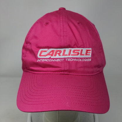 Carlisle Slideback Hat Pink OSFM Embroidered Nike Heritage86 Dri-Fit