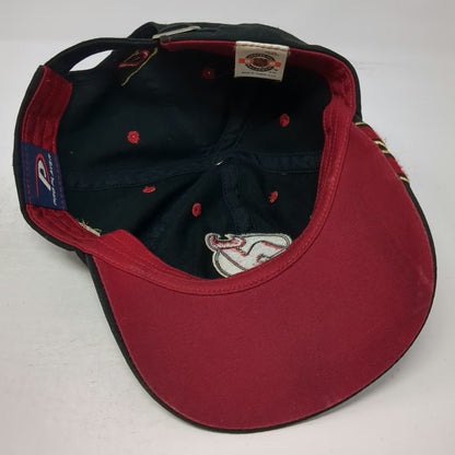 Pro Player New Jersey Devils NHL Black Hat Vintage Baseball Cap Center Ice Red