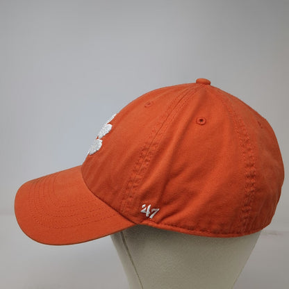 Clemson Tigers NCAA '47 Baseball Cap Orange XL Fitted Paw Logo Embroidery Hat