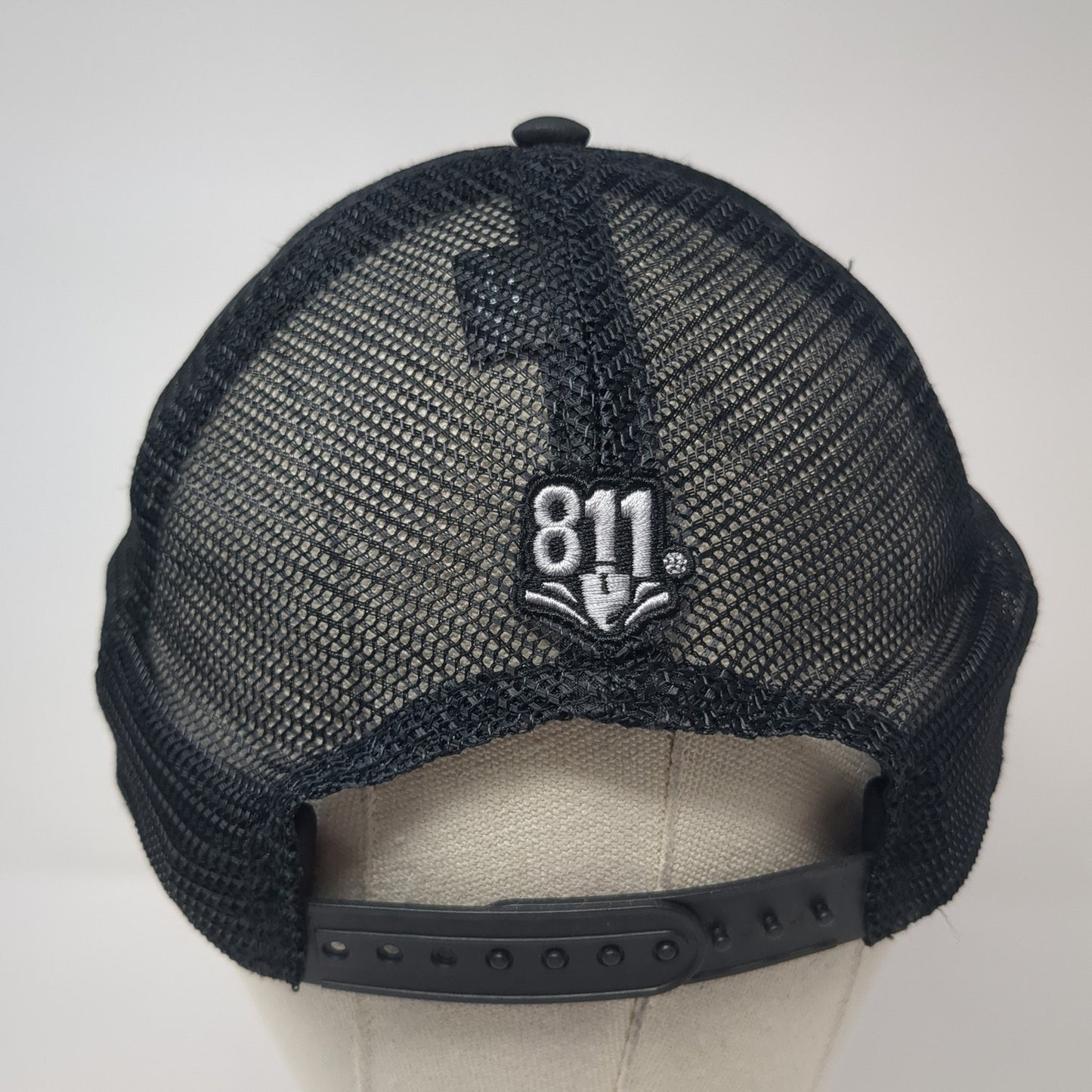 Marathon Pipe Line LLC Snapback Trucker Hat Black One Size Mesh Back