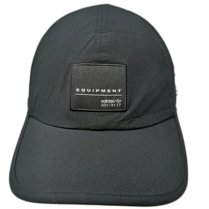 Adidas Equipment EQT Baseball Cap Black One Size Side Graphics Strapback Hat