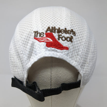 The Athlete's Foot Strapback Hat White One Size Adjustable Bay Six