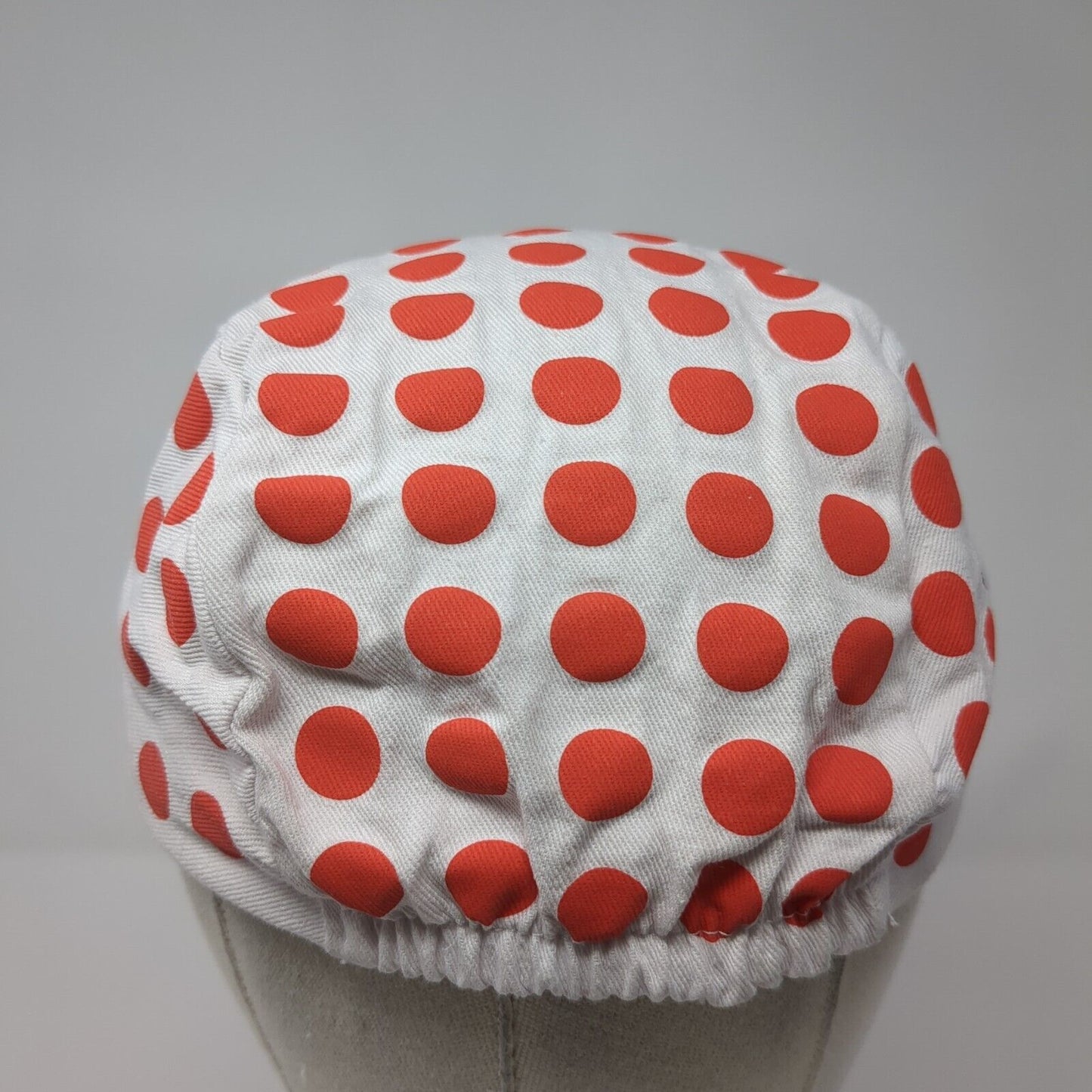 E.Leclerc Stretch Fitted Hat Multi One Size Polka Dot Cotton Outdoor