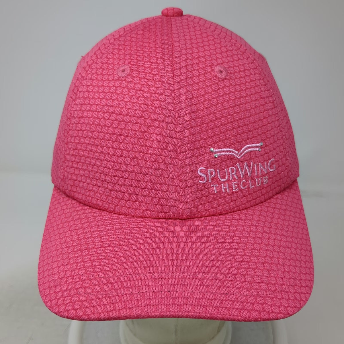 Gogie Girl SpurWing The Club Pink Baseball Cap Hat One Size Strapback Textured