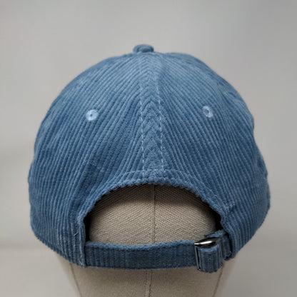 Surfin' Spoon Outer Banks Slideback Hat Blue One Size Corduroy 6 Panel Cotton