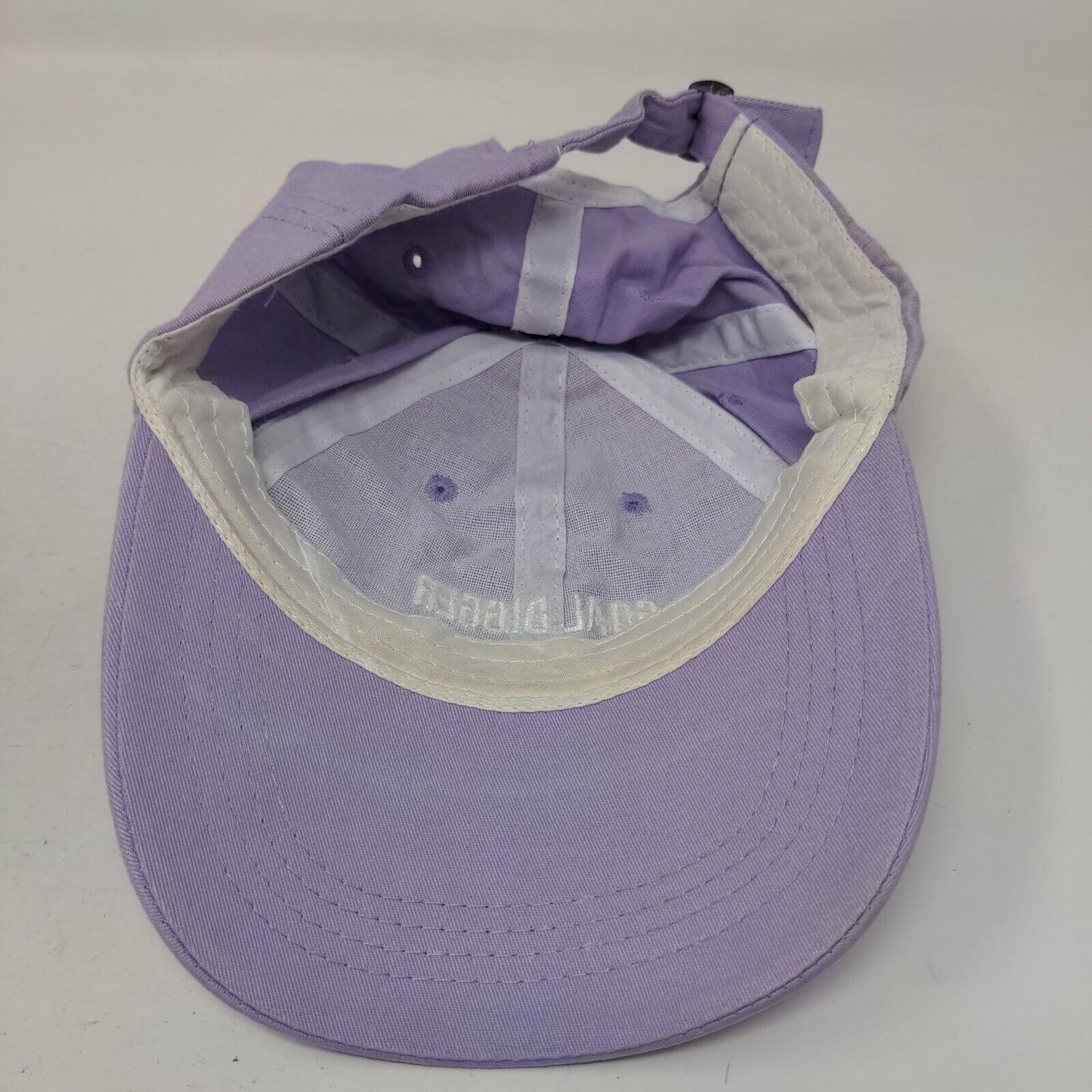 Goal Digger Slideback Hat Purple One Size Adjustable Embroidered 6 Panel