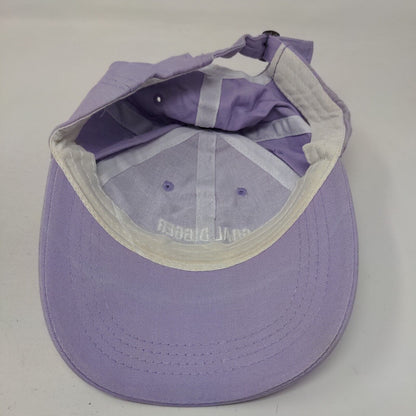Goal Digger Slideback Hat Purple One Size Adjustable Embroidered 6 Panel