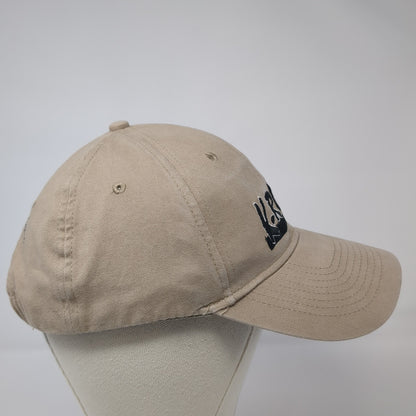 K-Rock Recreation Park Baseball Cap Brown One Size Adjustable Embroidered KC