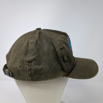 Imperial 5 Panel Brown One Size King Ropes Sheridan Wyoming Rope Strapback Hat