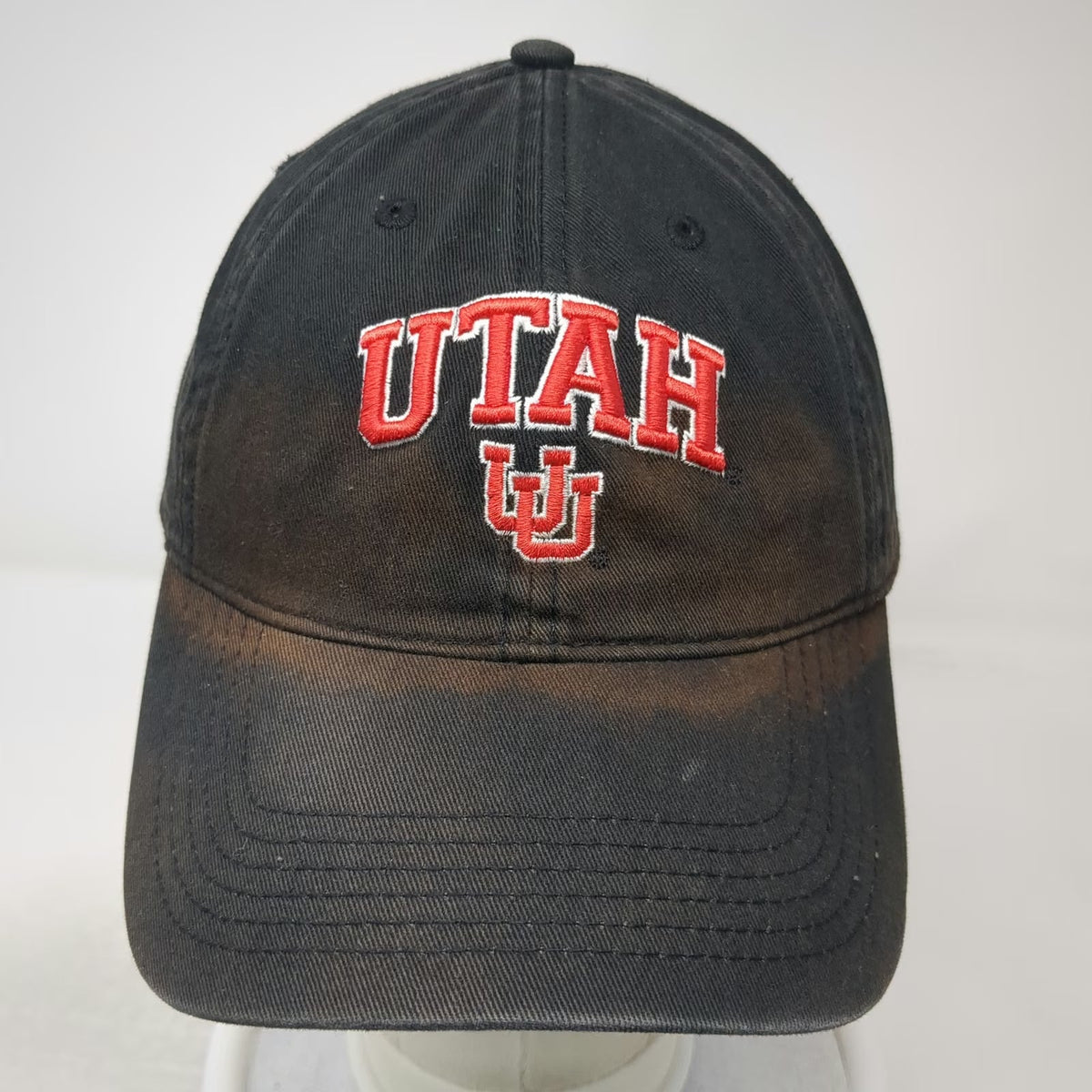 Legacy Utah Utes NCAA Cap Black Red White One Size Slideback Embroidered Logo