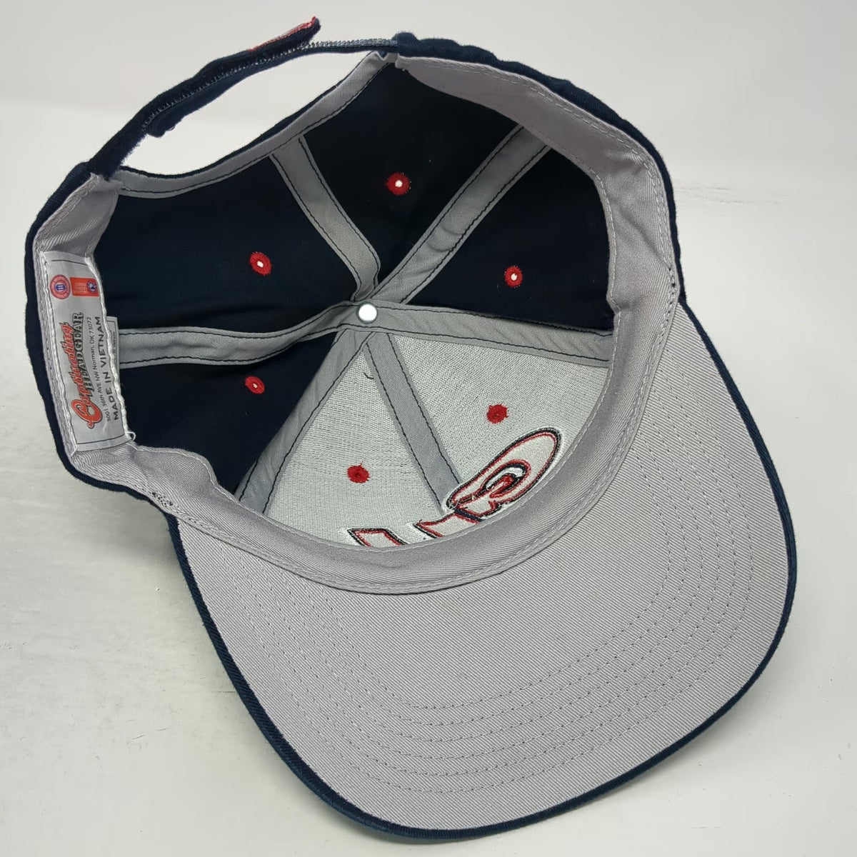 Gonzaga Bulldogs NCAA Captivating Headgear Cap Blue One Size GU Logo OSFM Cotton