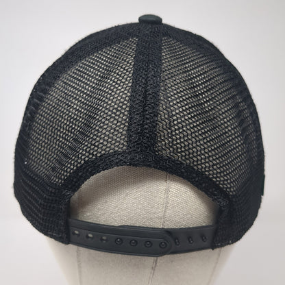 Cat Snapback Mesh Back Trucker Hat Black One Size Adjustable Legacy